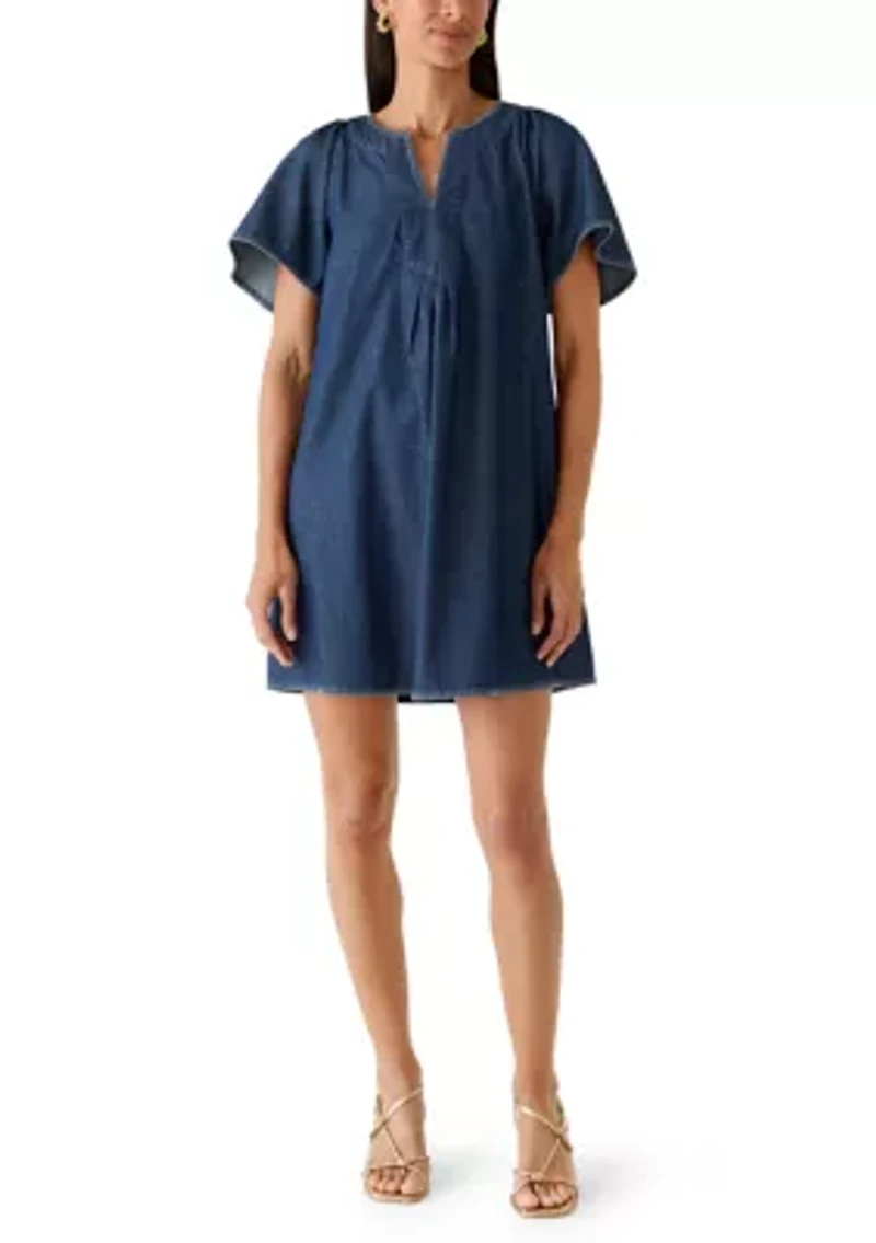 Women's Split Neck Dress
