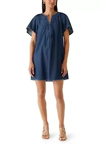Women's Split Neck Dress