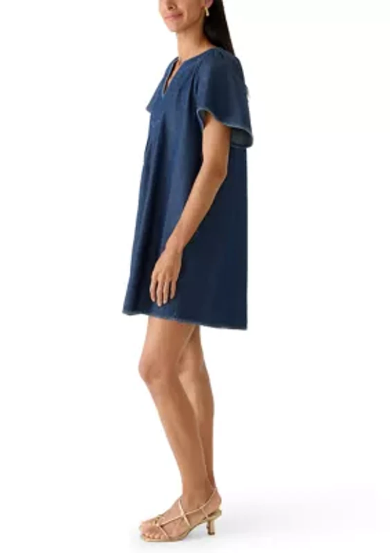 Women's Split Neck Dress