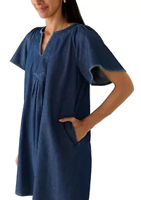 Women's Split Neck Dress