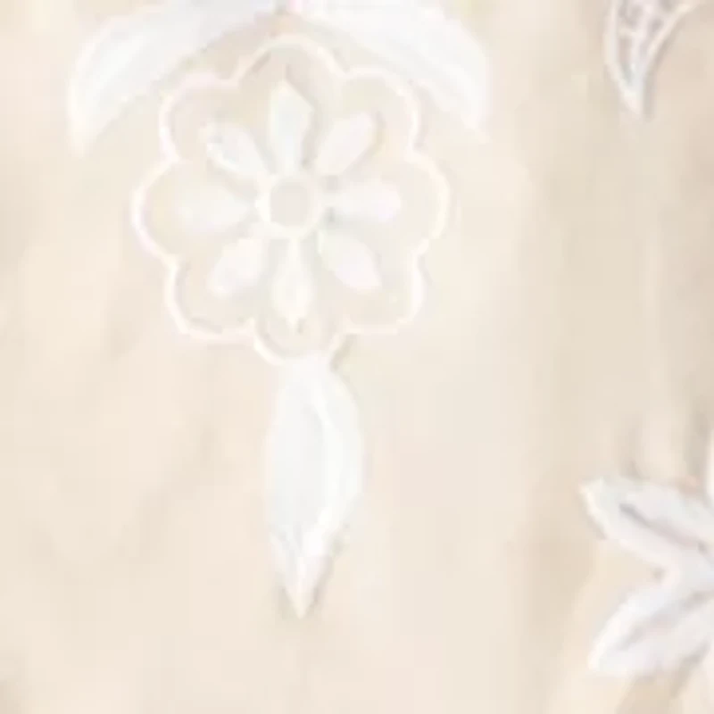 Women's Eyelet Flutter Sleeve Mini Dress