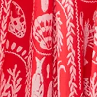 Women's Sleeveless Print Maxi Dress