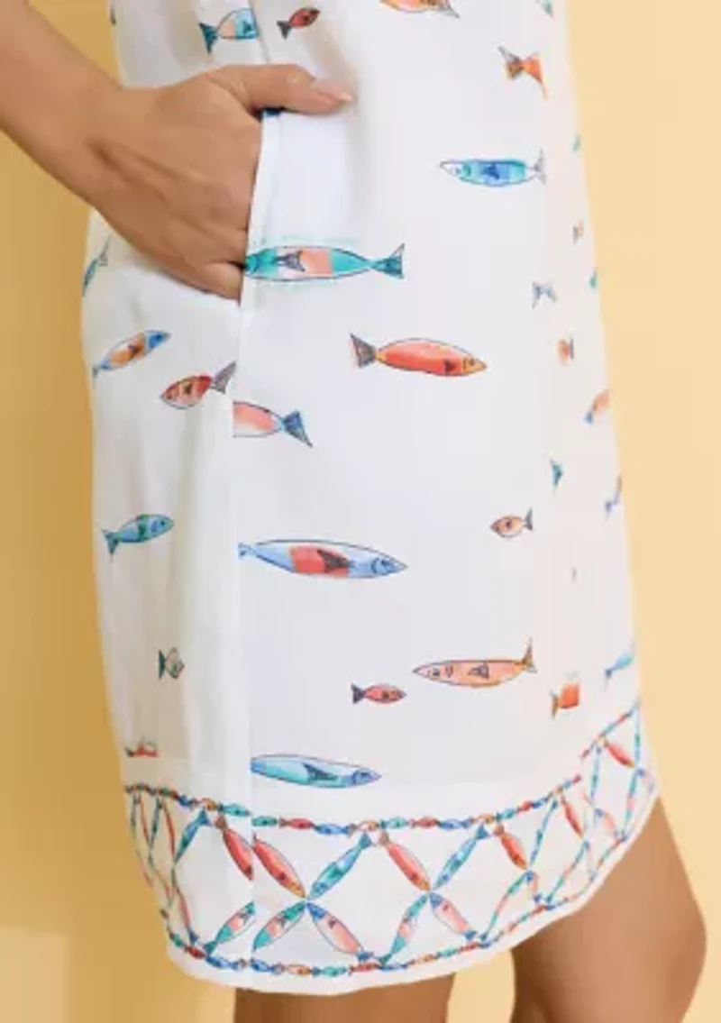 Sewing Down South x Crown & Ivy™ Isla Sleeveless Shift Dress