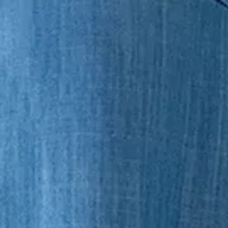 Women's Short Sleeve Chambray Midi Dress