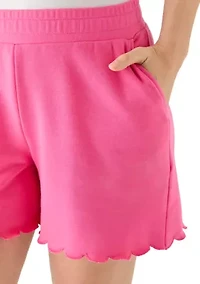 Women's Scallop Shorts
