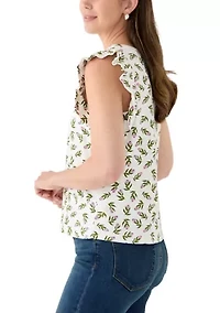 Women's Floral Printed Blouse