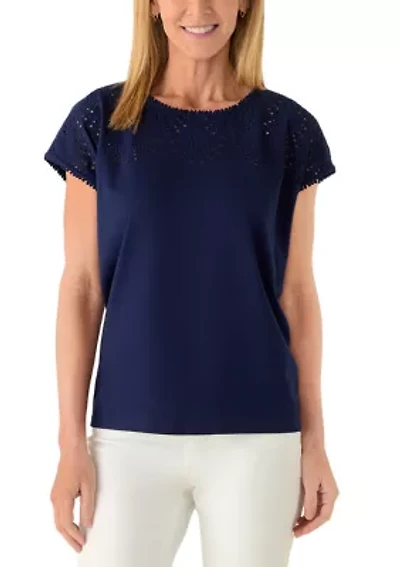 Women's Broderie T-Shirt