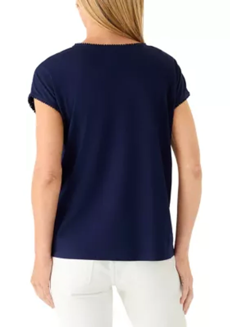 Women's Broderie T-Shirt