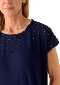Women's Broderie T-Shirt