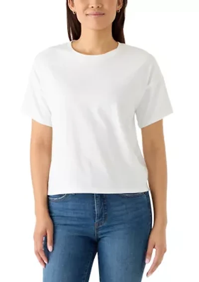 Women's Short Sleeve Drop Shoulder T-Shirt