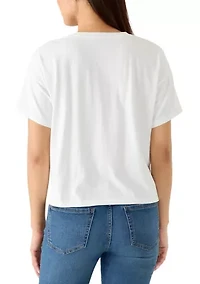 Women's Short Sleeve Drop Shoulder T-Shirt
