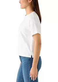 Women's Short Sleeve Drop Shoulder T-Shirt