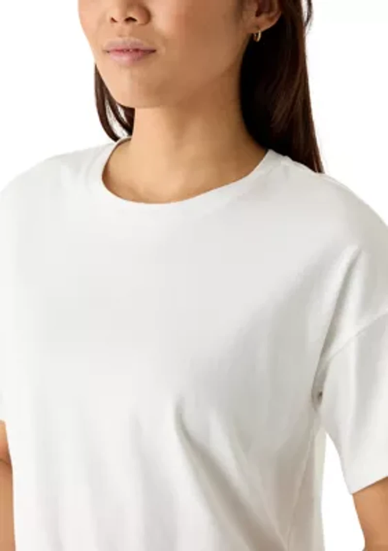 Women's Short Sleeve Drop Shoulder T-Shirt