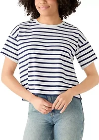 Women's Short Sleeve Drop Shoulder T-Shirt