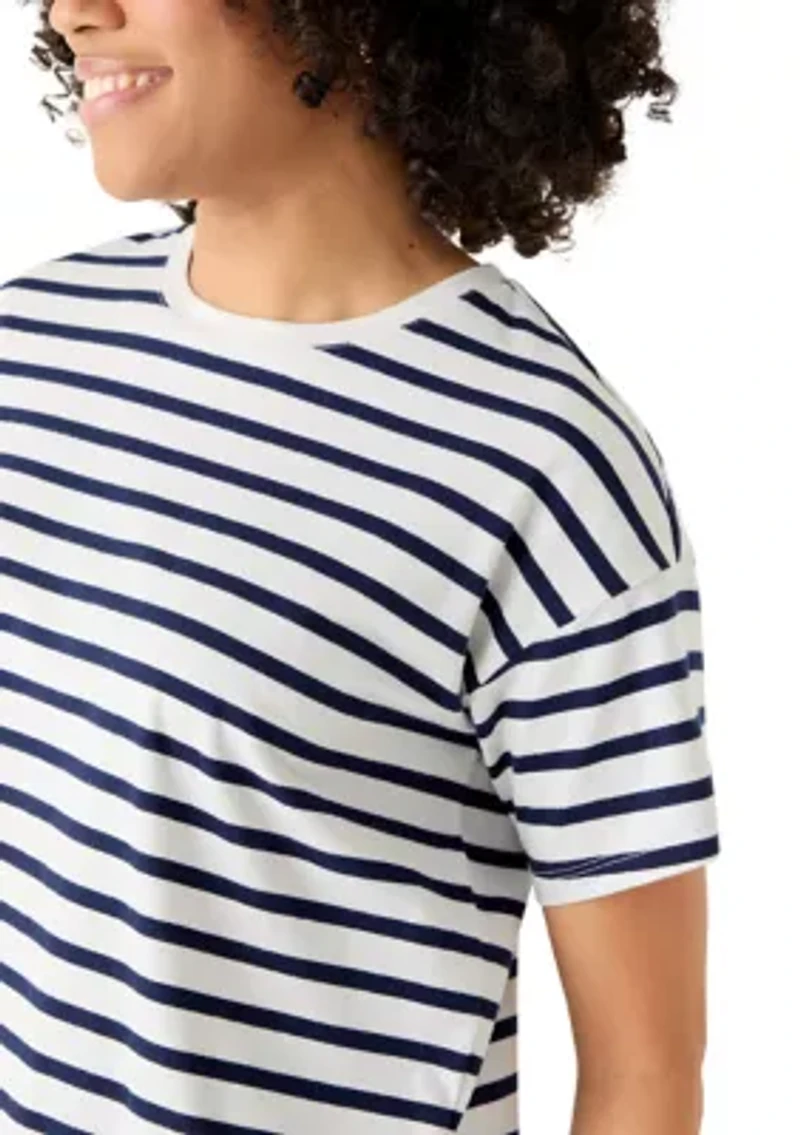 Women's Short Sleeve Drop Shoulder T-Shirt