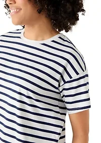 Women's Short Sleeve Drop Shoulder T-Shirt