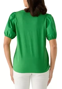 Women's Puff Sleeve Top