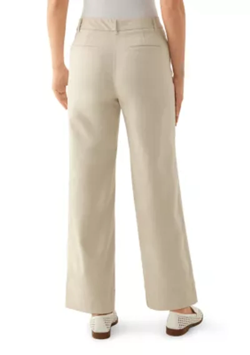 Women's Scallop Twill Pants