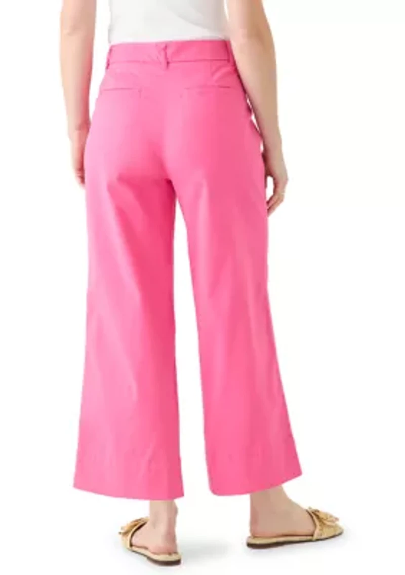 Women's Scallop Twill Pants