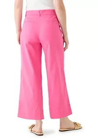 Women's Scallop Twill Pants