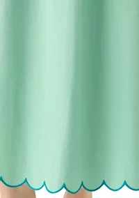 Women's Midi Embroidered Skirt