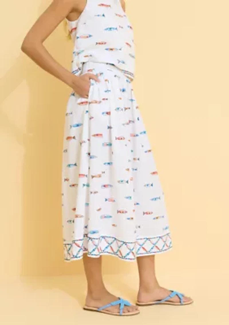 Sewing Down South x Crown & Ivy™ Finn Midi Skirt