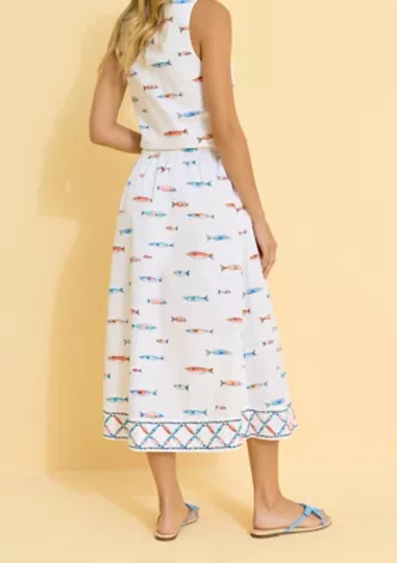 Sewing Down South x Crown & Ivy™ Finn Midi Skirt