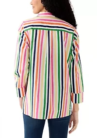 Women's Long Sleeve Popover Top