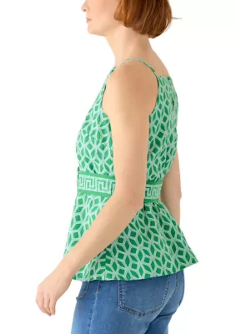 Women's Halter Belted Top