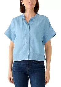 Women's Dolman Button Down Shirt