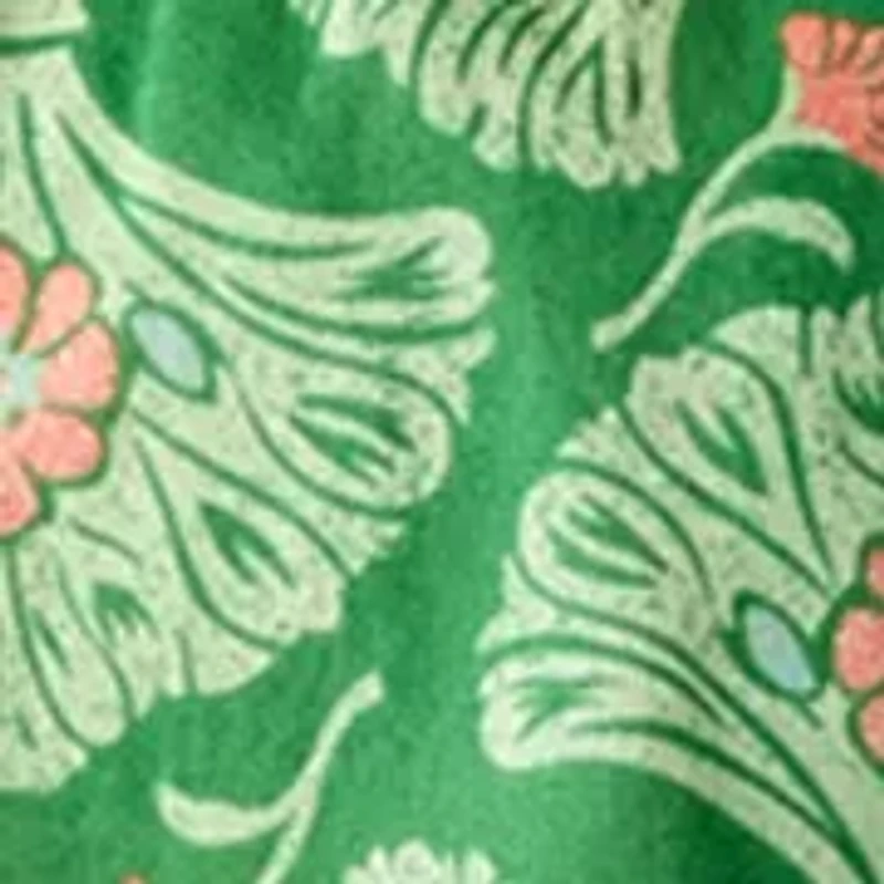 Women's Sleeveless Print Ruffle Neck Top