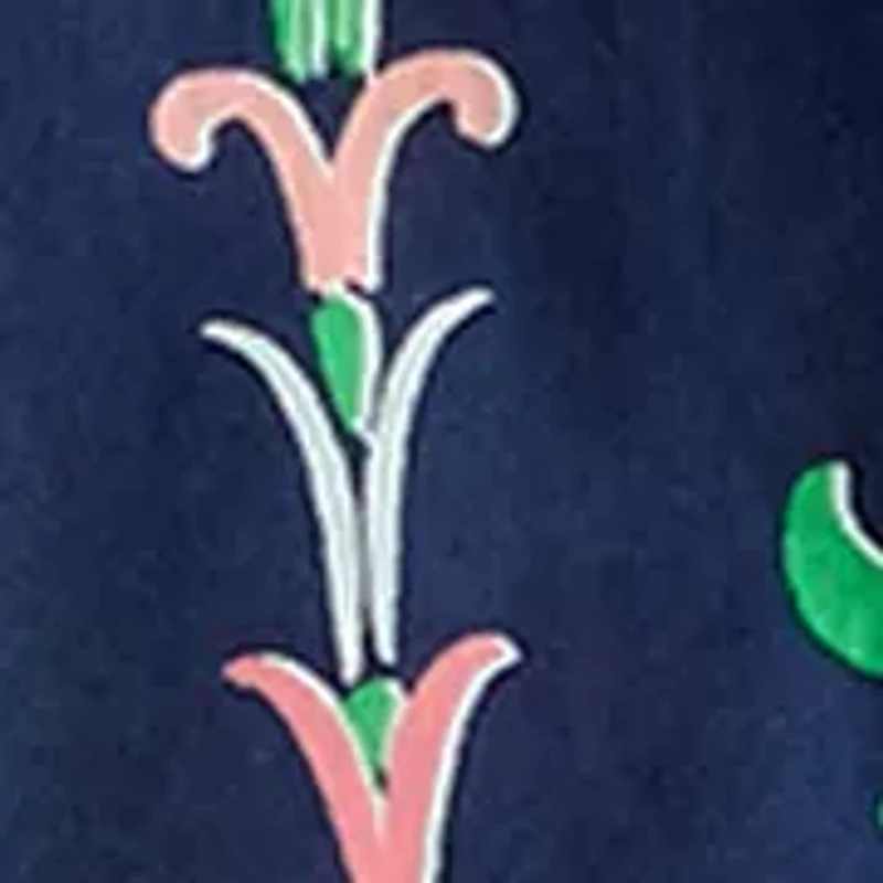 Women's Sleeveless Print Ruffle Neck Top