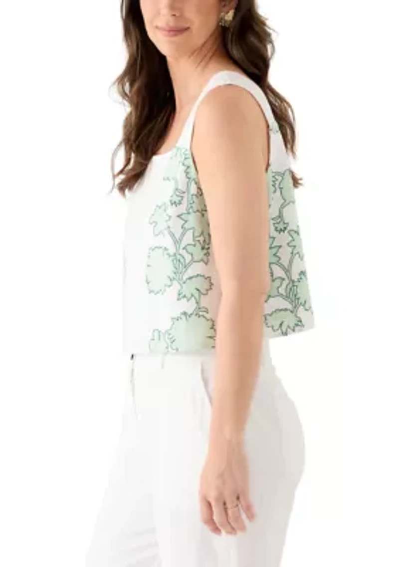 Women's Sleeveless Cropped Tank