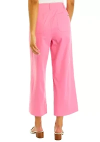 Petite Cropped Chino Pants