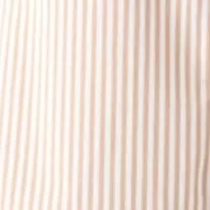Petite Short Sleeve Peplum Yarn Dye Dress