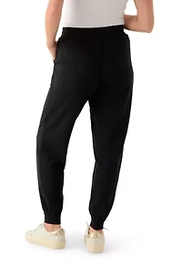 Petite Terry Jogger Solid Pants