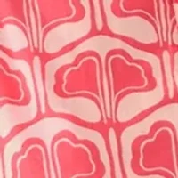 Petite Printed Midi Dress