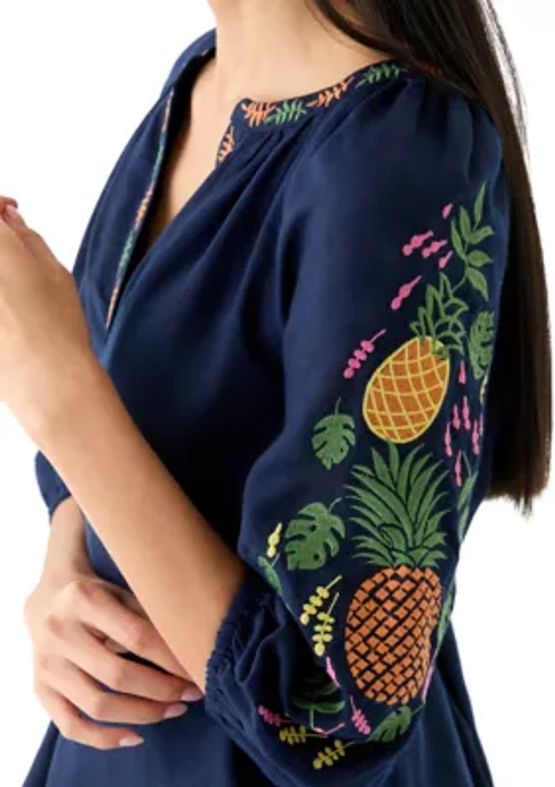 Petite Puff Sleeve Top