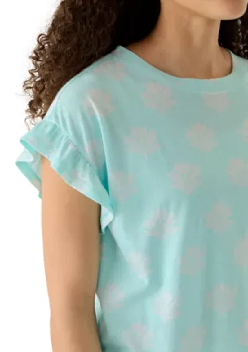 Petite Ruffle Shirt