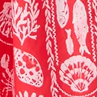 Petite Sleeveless Square Neck Maxi Dress