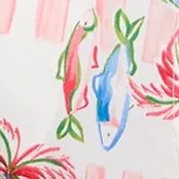Petite Caroline Print Shorts