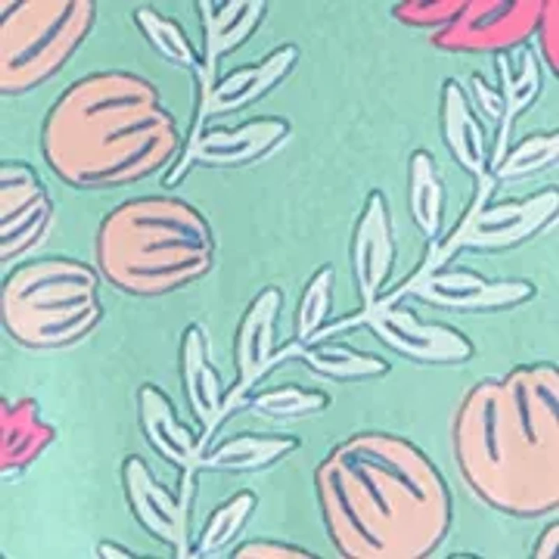 Petite Short Ruffle Sleeve Printed T-Shirt