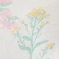 Petite Short Ruffle Sleeve Printed T-Shirt