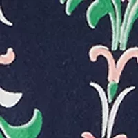 Petite Short Flutter Sleeve Printed T-Shirt