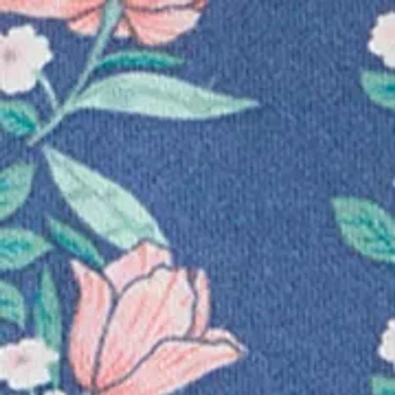 Petite Long Puff Sleeve Printed Sweatshirt