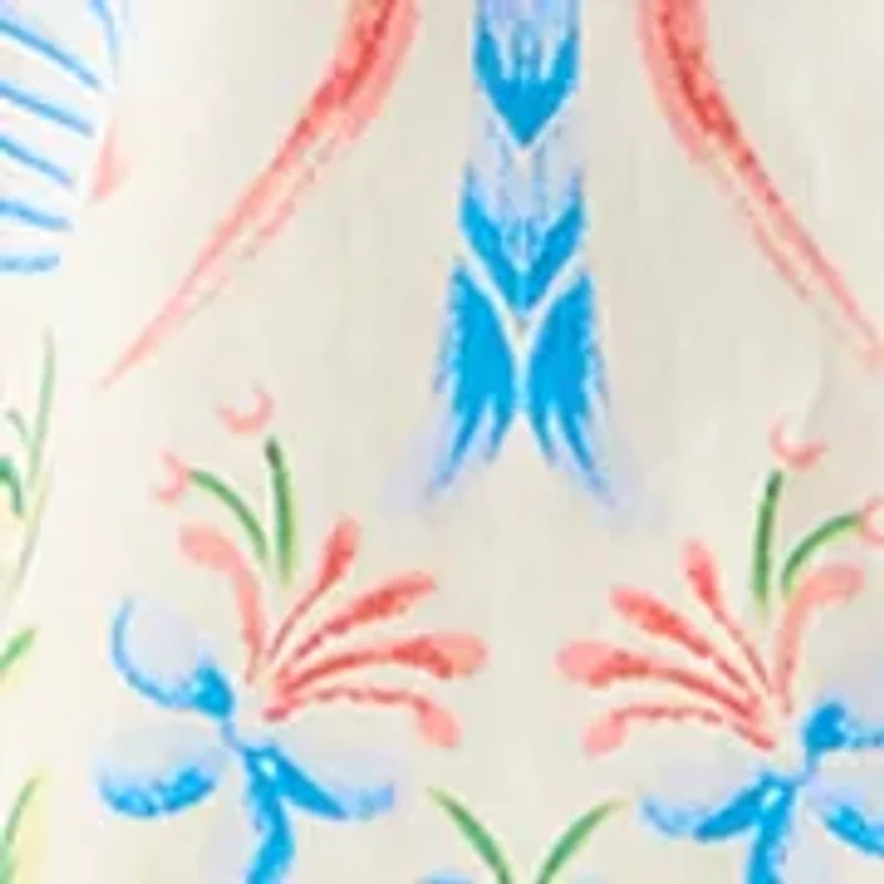 Petite Short Flutter Sleeve Poplin Top