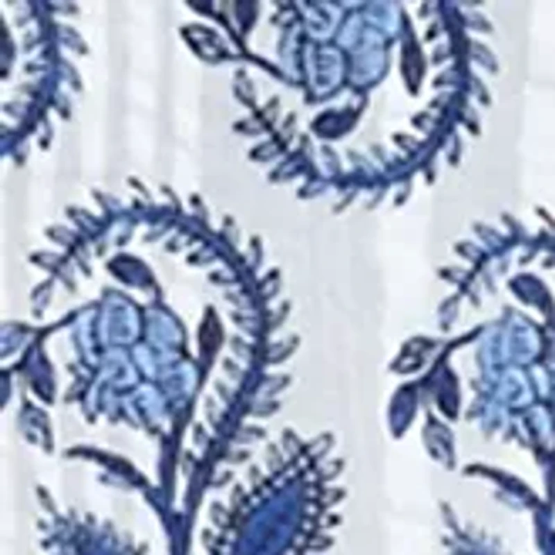 Plus Floral Printed Peasant Top