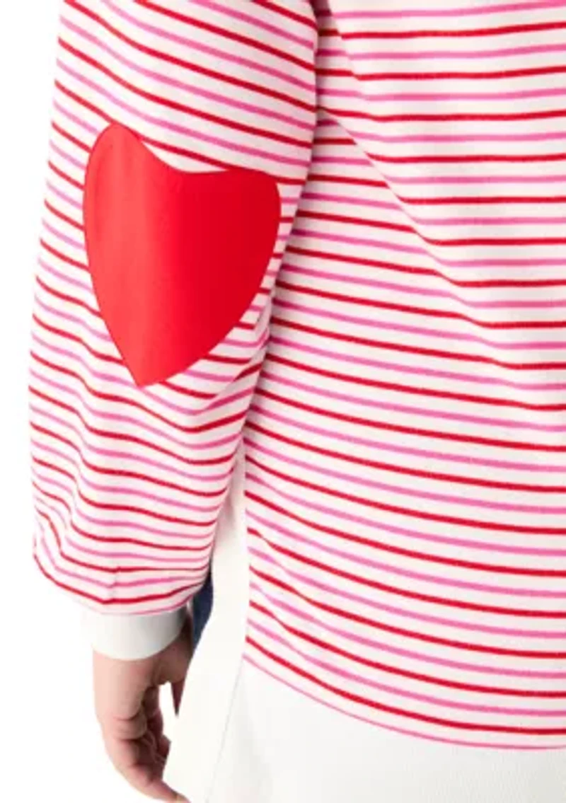 Plus Side Slit Sweeper Sweater