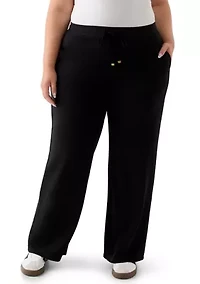 Plus Wide Leg Pants