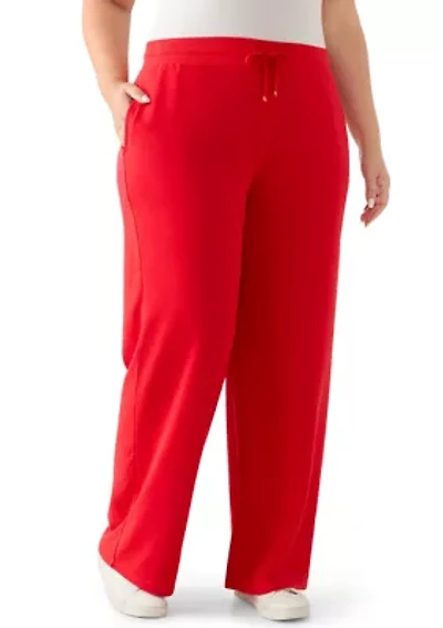 Plus Wide Leg Pants